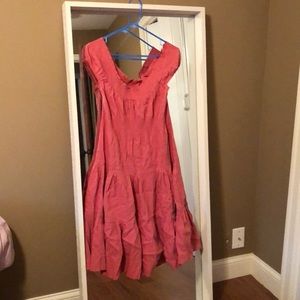 Theory size 4 dress - linen/viscose blend